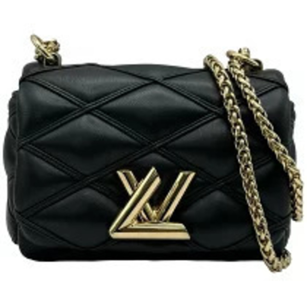 Louis Vuitton Pico Black Leather Shoulder Bag
